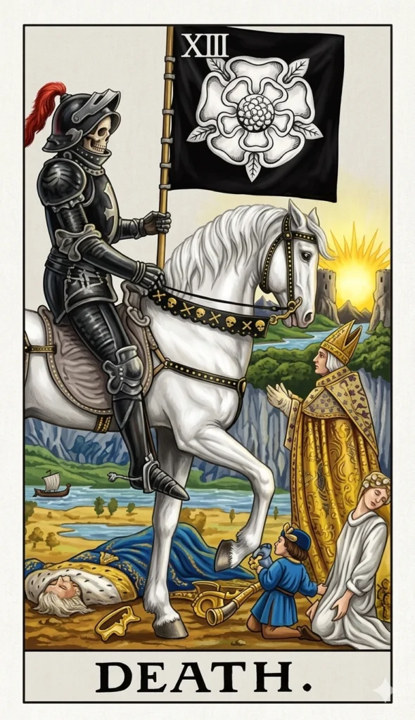 Death card Major Arcana