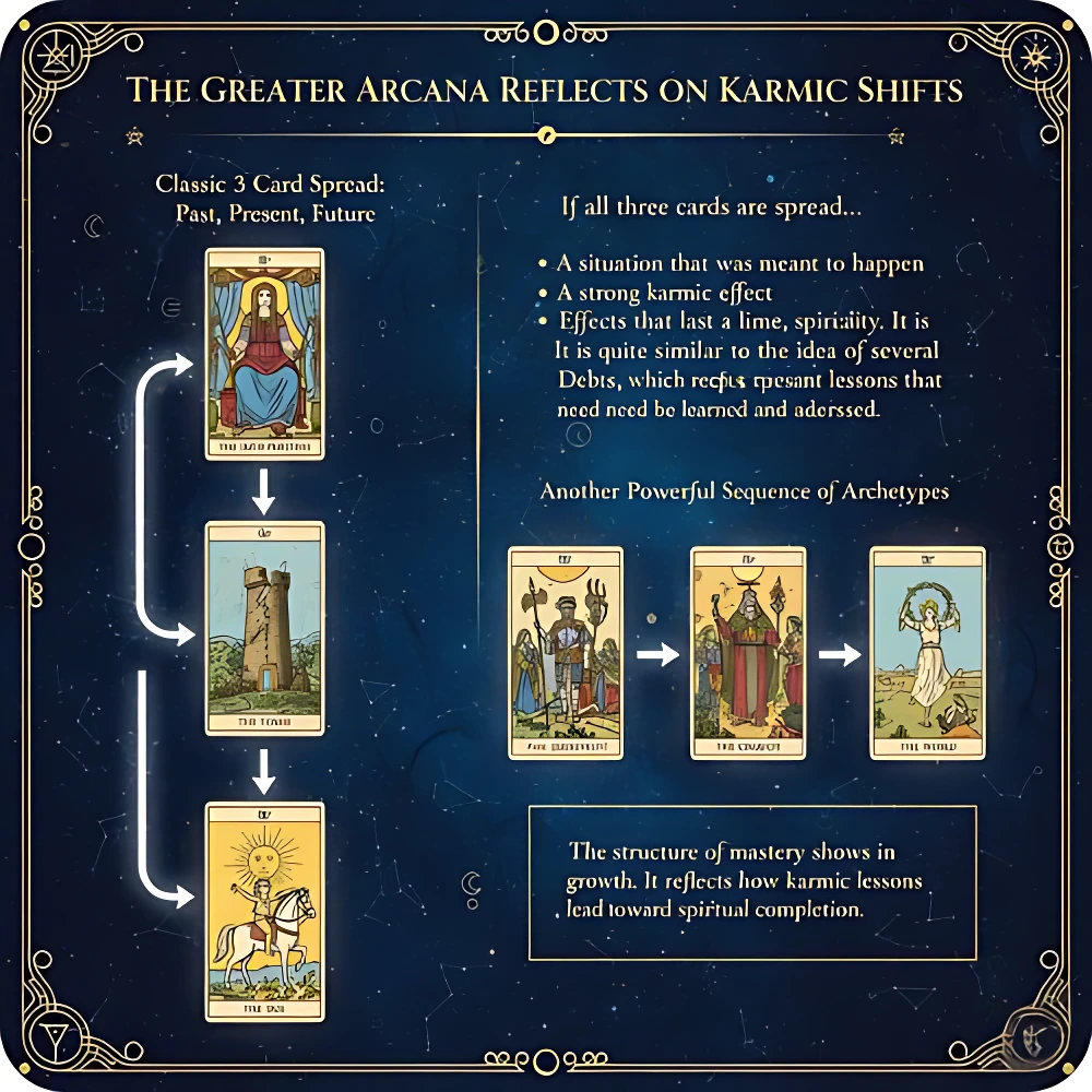 Major Arcana 4 Example of a Karmic Shift Reading