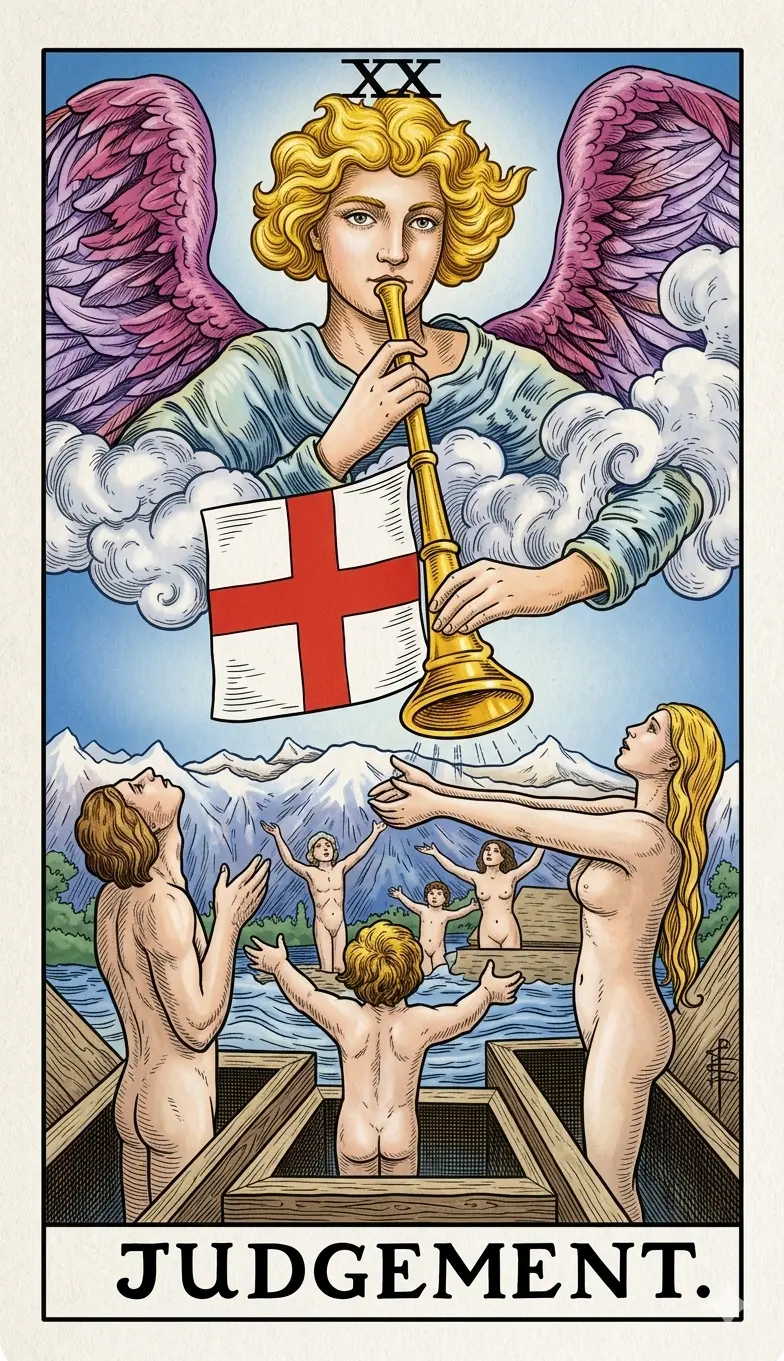Judgement tarot card