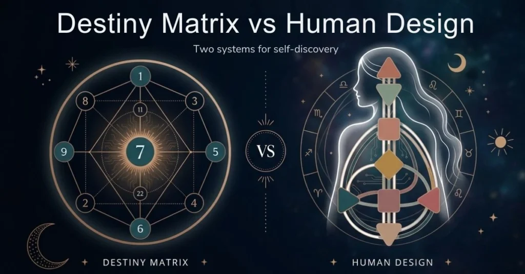 Destiny Matrix vs Human Design: A Lifestyle Approach to Two Self‑Discovery Systems 1 Destiny Matrix vs Human Design