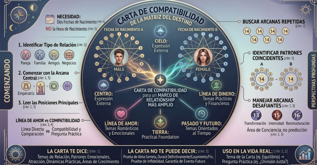 Cómo leer la tabla de compatibilidad de Destiny Matrix: una guía paso a paso 1 Cómo leer la tabla de compatibilidad de Destiny Matrix