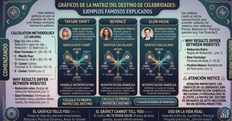 Gráficos y lecturas de la Matriz del Destino de las Celebridades para Personas Famosas 2 Gráficos y lecturas de la Matriz del Destino de las Celebridades para Personas Famosas